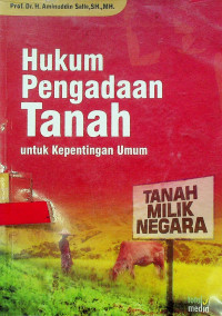 Hukum Pengadaan Tanah untuk Kepentingan Umum