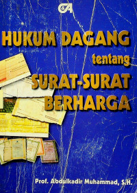HUKUM DAGANG tentang SURAT-SURAT BERHARGA
