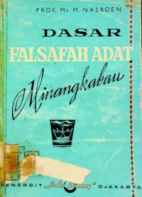 DASAR FALSAFAH ADAT MINANGKABAU