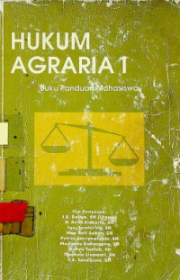 HUKUM AGRARIA 1