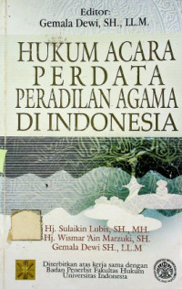 HUKUM ACARA PERDATA PERADILAN AGAMA DI INDONESIA