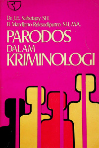 PARADOS DALAM KRIMINOLOGI