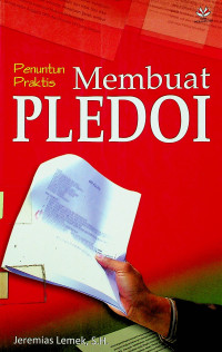 Penuntun Praktis Membuat PLEDOI