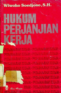 HUKUM PERJANJIAN KERJA