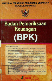 Badan Pemeriksaan Keuangan (BPK)