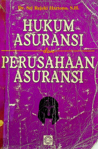 HUKUM ASURANSI dan PERUSAHAAN ASURANSI