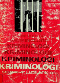 KRIMINOLOGI
