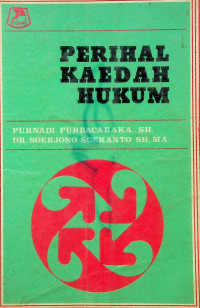 PERIHAL KAEDAH HUKUM