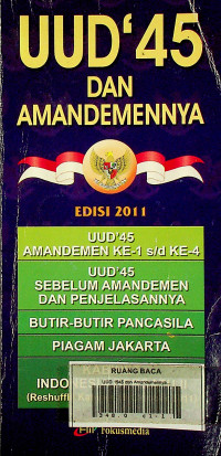 UUD’45 DAN AMANDEMENNYA EDISI 2011