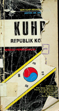 KUHP REPUBLIK KOREA SEBAGAI PERBANDINGAN