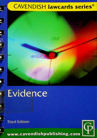 Evidence, Third Edition