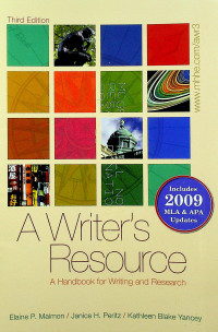 A Writer's Resources: A Handbook for Writing and Research Third Edition