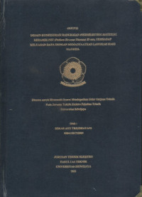 DESAIN KONFIGURASI RANGKAIAN PIEZOELECTRIC MATERIAL KERAMIK PZT (Publum Zirconat Titanate) 35 mm, TERHADAP KELUARAN DAYA DENGAN MEMANFAATKAN LANGKAH KAKI MANUSIA