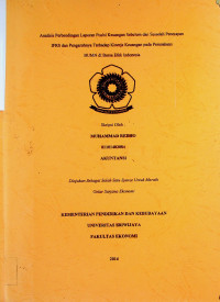 ANALISIS PERBANDINGAN LAPORAN POSISI KEUANGAN SEBEBLUM DAN SESUDAH PENERAPAN IFRS DAN PENGARUHNYA TERHADAP KINERJA KEUANGAN PADA PERUSAHAAN BUMN DI BURSA EFEK INDONESIA