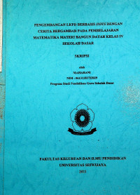 PENGEMBANGAN LKPD BERBASIS HOTS DENGAN CERITA BERGAMBAR PADA PEMBELAJARAN MATEMATIKA MATERI BANGUN DATAR KELAS IV SEKOLAH DASAR