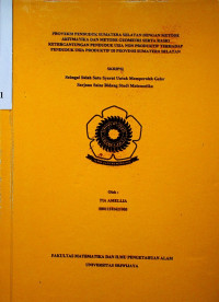 PROYEKSI PENDUDUK SUMATERA SELATAN DENGAN METODE ARITMATIKA DAN METODE GEOMETRI SERTA RASIO KETERGANTUNGAN PENDUDUK USIA NON PRODUKTIF TERHADAP PENDUDUK USIA PRODUKTIF DI PROVINSI SUMATERA SELATAN