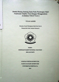 DETEKSI RUANG JANTUNG JANIN PADA PANDANGAN RIGHT VENTRICULAR OUTFLOW TRACT DENGAN MENGGUNAKAN ARSITEKTUR YOLO VERSI 3