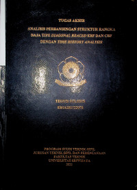 ANALISIS PERBANDINGAN STRUKTUR RANGKA BAJA TIPE DIAGONAL BRACED EBF DAN CBF DENGAN TIME HISTORY ANALYSIS