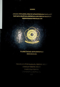 ANALISA PENGARUH ANGLE OF ATTACK TERHADAP GAYA LIFT DAN GAYA DRAG PADA AIRFOIL NACA 0012 DENGAN MACH 0,70 MENGGUNAKAN PROGRAM CFD