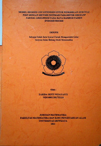 MODEL REGRESI COX EXTENDED UNTUK PEMODELAN SURVIVAL TIME DENGAN METODE ESTIMASI PARAMETER BRESLOW PARTIAL LIKELIHOOD PADA DATA KAMBUH PASIEN ENDOMETRIOSIS