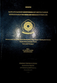 RANCANG BANGUN MONITORING IOT SISTEM PARKIR MENGGUNAKAN PID BERBASIS MIKROKONTROLLER