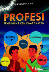 PROFESI PEMBIMBING KEMASYARAKATAN