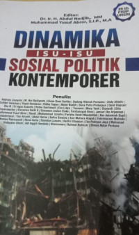 DINAMIKA ISU - ISU SOSIAL POLITIK KONTEMPORER