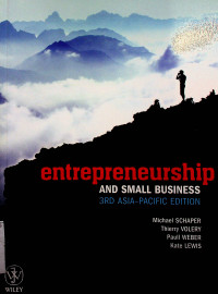 entrepreneurship AND SMALL BUSINESS 3RD ASIA-PACIFIC EDITION