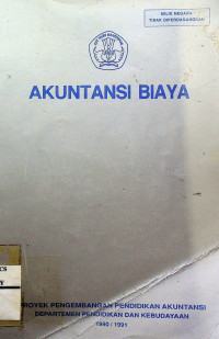 AKUNTANSI BIAYA