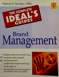 THE COMPLETE IDEAL'S GUIDE; Brand Management