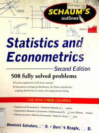 Statistics and Econometrics, Second Edition; SCHAUM'S Outline