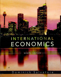 INTERNATIONAL ECONOMICS, ninth edition