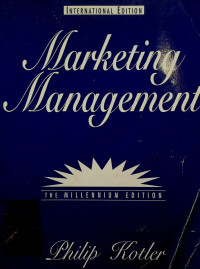 Marketing Management, THE MILLENIUM EDITION