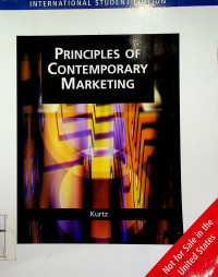 PRINCIPLES OF CONTEMPORARY MARKETING