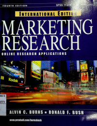 MARKETING RESEARCH ONLINE RESEARCH APPLICATIONS, FOURTH EDITION