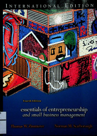 essentials of entrepreneurship and small business management , fourth edition