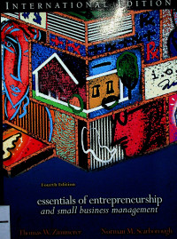 essentials of entrepreneurship and small business management fourth edition