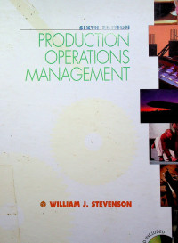 PRODUCTION OPERATION MANAGEMENT SIXTH EDITION