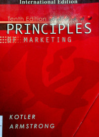 PRINCIPLES OF MARKETING Tenth Edition