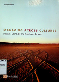 MANAGING ACROSS CULTURES