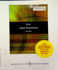 Labor Economics Fifth Edition