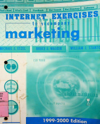 INTERNET EXERCISES to accompany marketing, 1999-2000 Edition