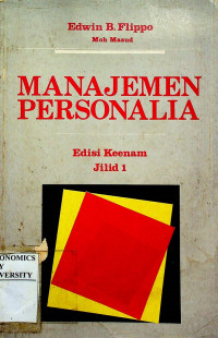 MANAJEMEN PERSONALIA, Edisi Keenam, Jilid 1