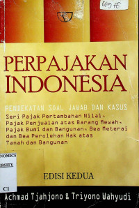 PERPAJAKAN INDONESIA, EDISI KEDUA