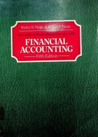 Accounting Work Sheets for use with: FINANCIAL ACCOUNTING, Fifth Edition