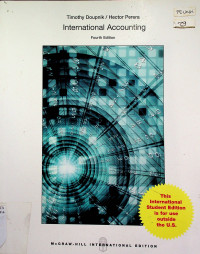 International Accounting, Fourth Edition