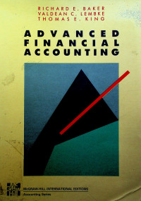 ADVANCED FINANCIAL ACCOUNTING