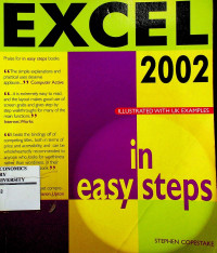 EXCEL 2002: in easy steps