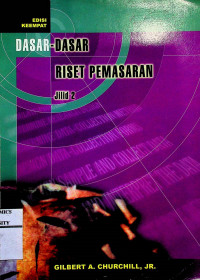 DASAR-DASAR RISET PEMASARAN, EDISI KEEMPAT Jilid 2