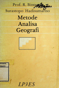 Metode Analisa Geografi